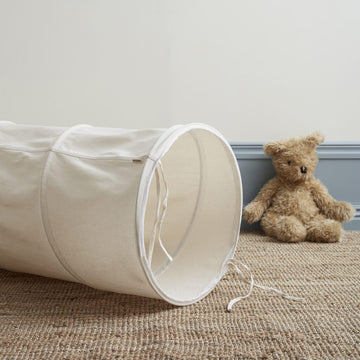 Tunnel de jeu coton 150 cm - Ecru - Kid's Concept